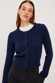 MATILDA CARDIGAN - HEATHER OAT