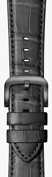 Black Alligator Strap for Apple Watch®