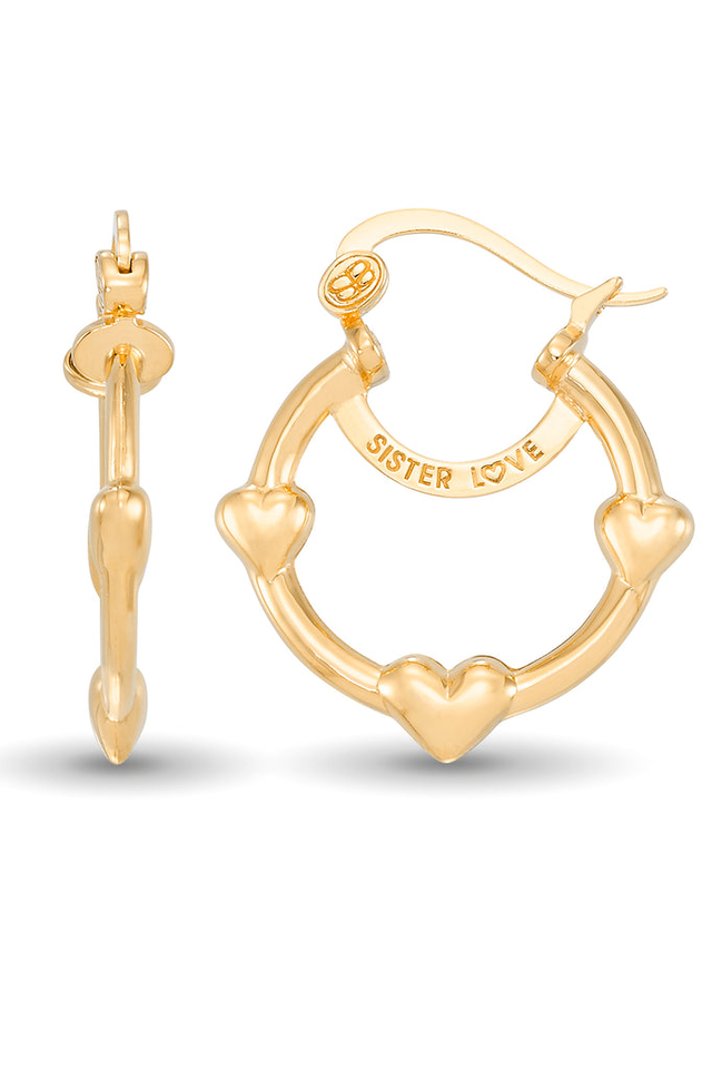 Sister Love Love Crush Hoop Earrings - Petite