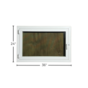 Side Hinge Basement Window