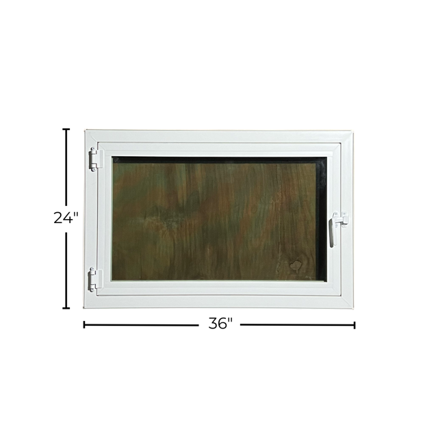 Side Hinge Basement Window