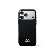 iPhone Case 17 - Saffiano Leather Logo