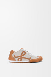 Ballet Runner 2.0 unlined in deerskin and vegetable-tanned calfskin