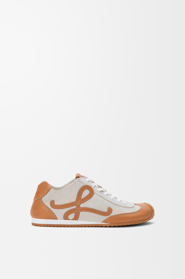 Ballet Runner 2.0 unlined in deerskin and vegetable-tanned calfskin