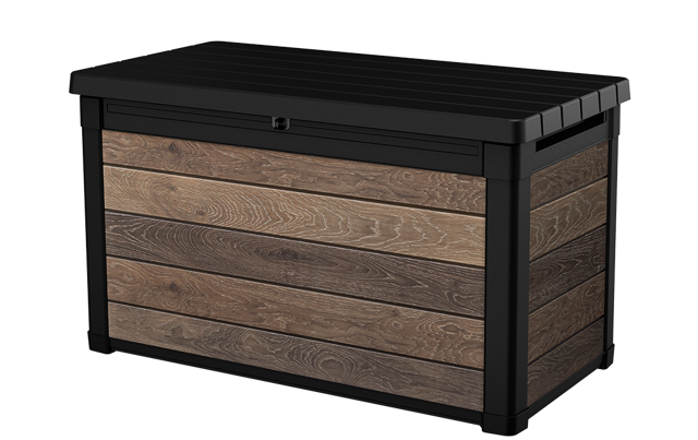 Signature 100 Gallon Deck Box - Walnut Brown