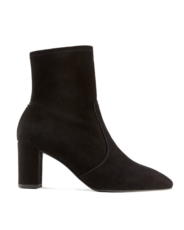 Paz 70 Stretch: Black Suede