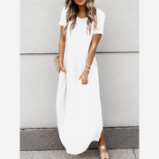 Casual T-Shirt Maxi Dress
