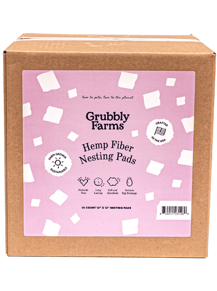 Hemp Fiber Nesting Pads