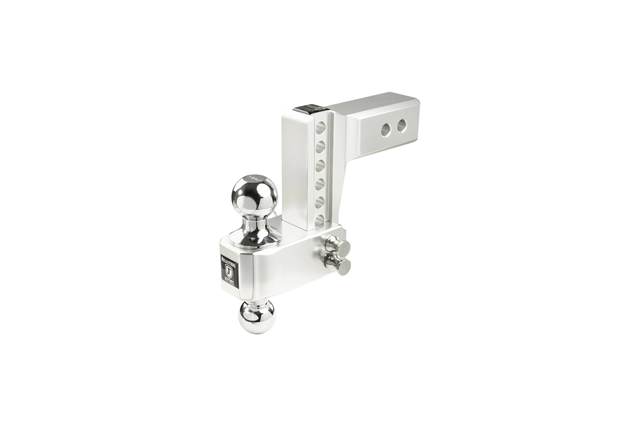 2.5" Aluminum Medium Duty 4" Drop/Rise Hitch