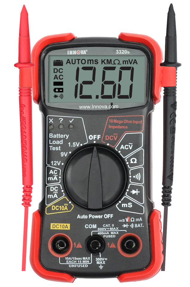 3320b Automotive Auto-Ranging Digital Multimeter (DMM)