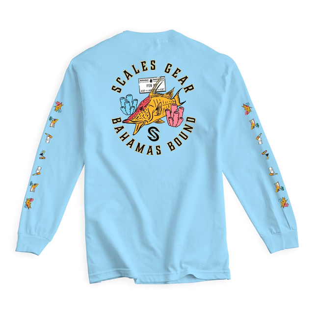 Bahamas Bound Premium LS Tee