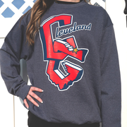 3D Cleveland Sweatshirt (Navy)