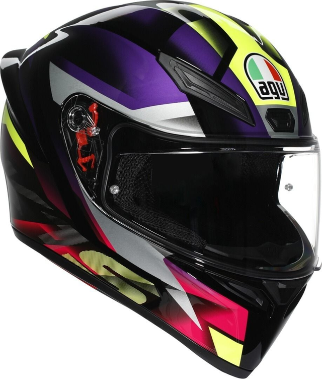 AGV K1 S Fastlap Black Lila Full Face Helmet
