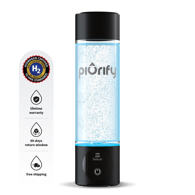 PIURIFY Hydrogenator Bottle® - Black