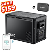 47.5QT VL45ProS Portable Single Zone Fridge With Magnetic Power Bank | ICECO
