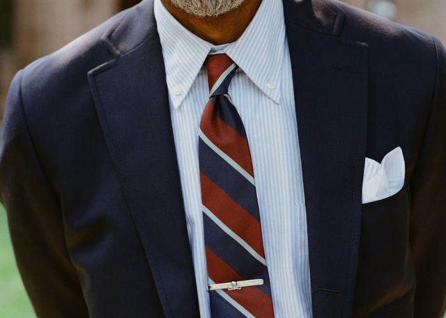 J. Press x Alex Mill Orange Shaggy Dog Sweater - Trim Fit