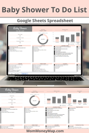 Baby Shower To Do List Google Sheets Spreadsheet
