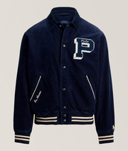 Corduroy Letterman Jacket