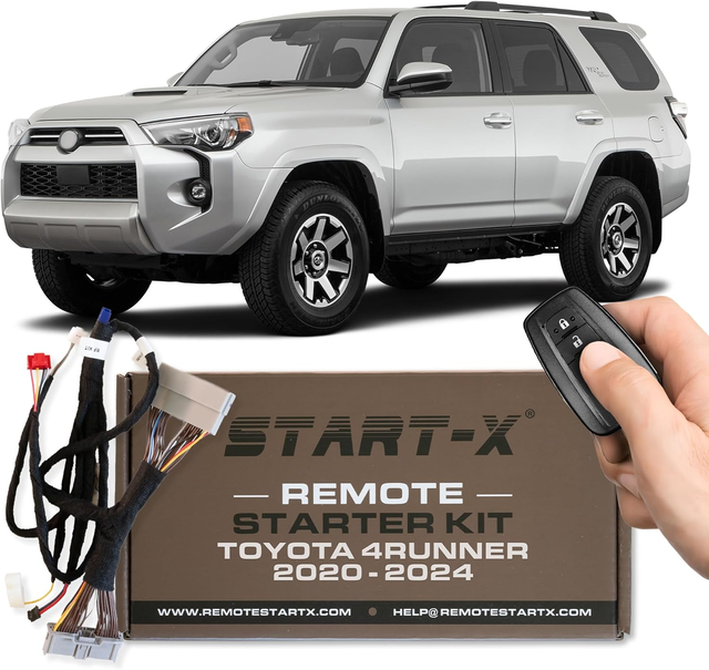 Start-X Remote Starter Kit for Toyota 4Runner (2020-2024) | Push to Start, Plug N Play