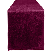Velvet Table Runner - Cabernet