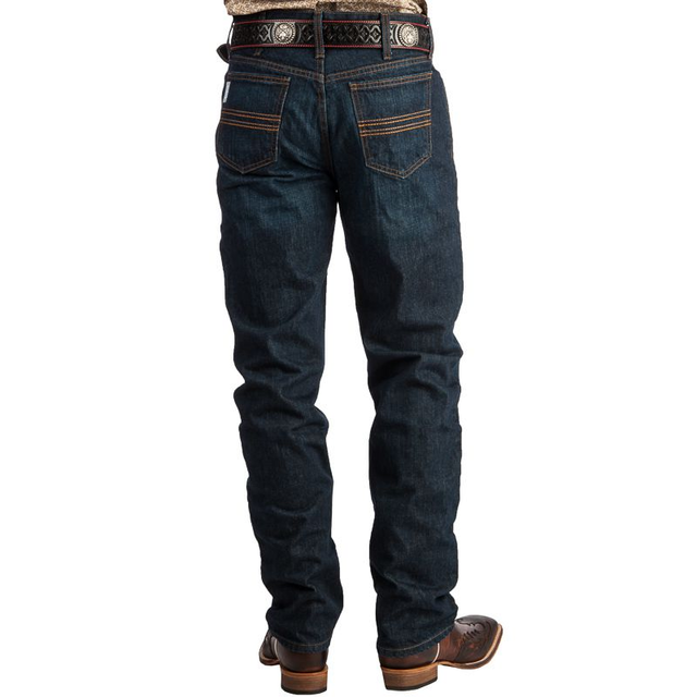 Cinch Men's Silver Label Dark Stonewash Jeans