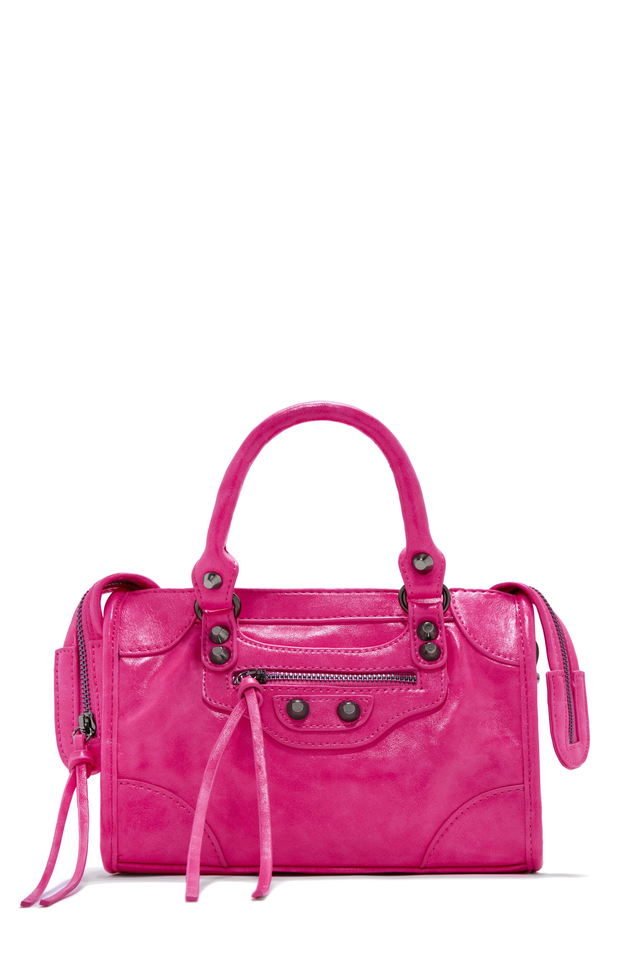Natalie Crossbody Shoulder Bag - Pink