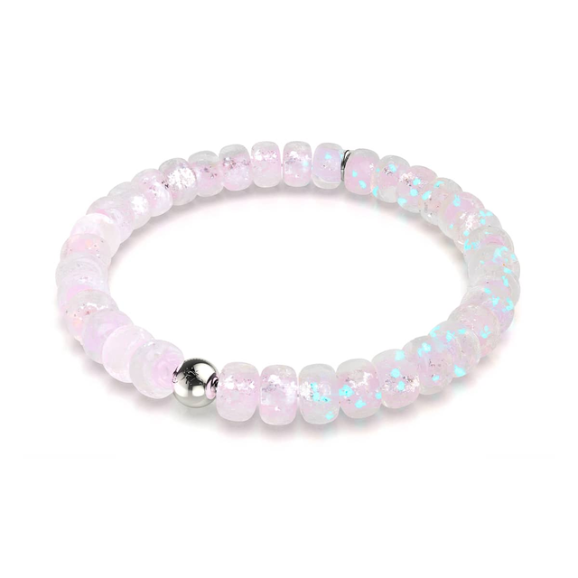 Sweetheart Glow | Firefly Glass Foil Bracelet