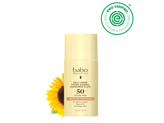 Daily Sheer Tinted Mineral Sunscreen Fluid SPF50