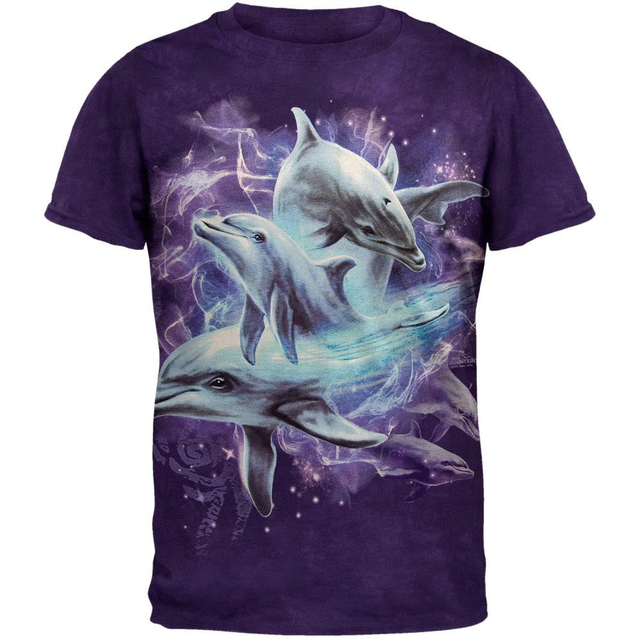 Dolphin Collage T-Shirt