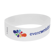3/4" Tyvek Custom Wristbands - Customizable - Color Imprint
