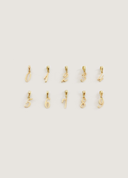 Lucky Number Charm Pendant