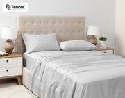 Eucalyptus Luxe Sheet Set - Silver