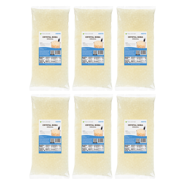 Tea Zone Crystal Boba, Original - Case of 6 bags