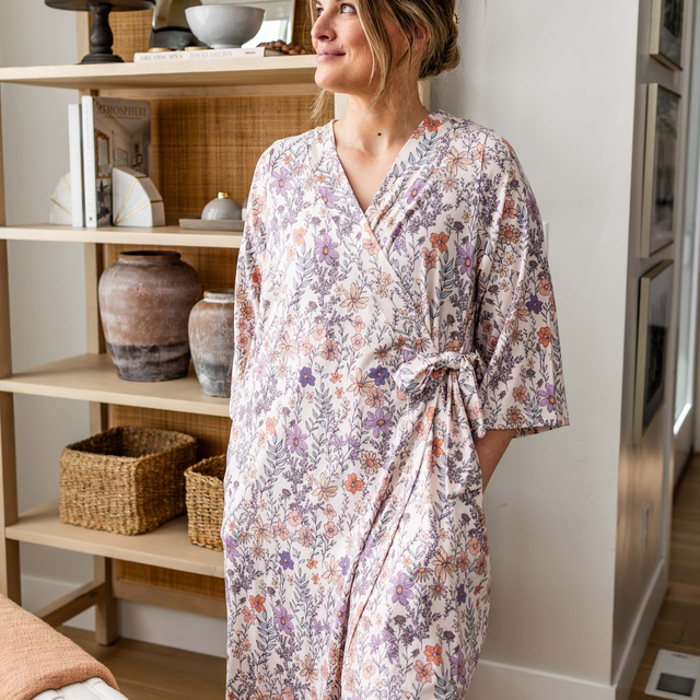 Women's Everyday Robe - Flora