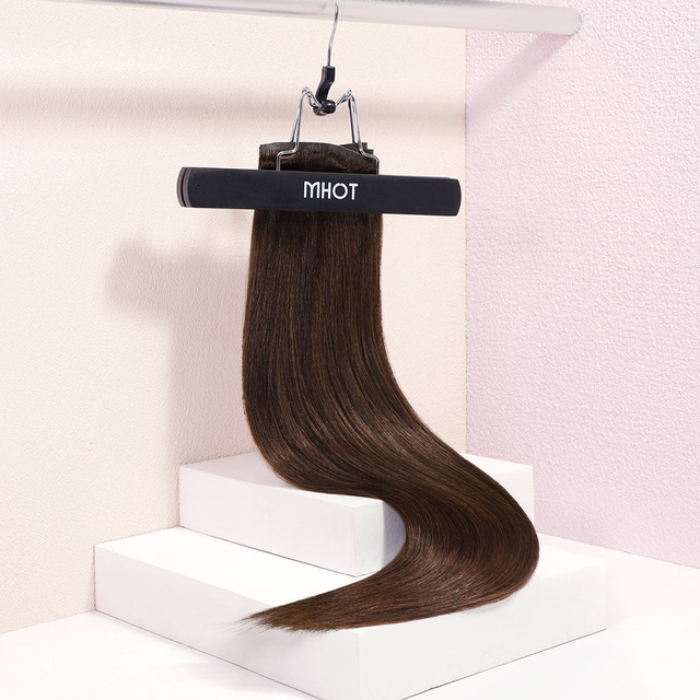 Chocolate Brown (4) Clip-Ins