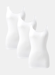 Cotton Soft Tanks (3-Pack)