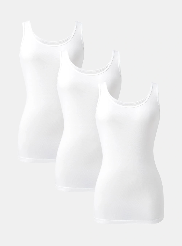 Cotton Soft Tanks (3-Pack)