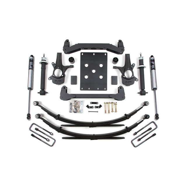 BDS Suspension 4 Inch Lift Kit - Chevy Silverado or GMC Sierra 1500 (07-13) 2WD (187FS)