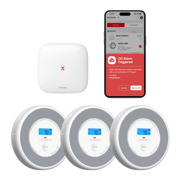 Smart Wi-Fi Interlinked Smoke and Carbon Monoxide Detector with Voice Alerts| X-Sense XP0A-MR, XP0A-MR31