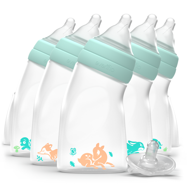 Balance + Bottles - Angled, Woodland Creatures, STANDARD Neck, 5oz