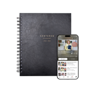 The 2024-2025 Centered Student Planner (Raven Black)