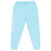 LIFTED SCRIPT JOGGER - Carolina Blue