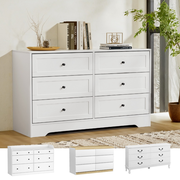 Artiss Chest of 6 Drawers Dresser Tallboy Storage Cabinet for Bedroom