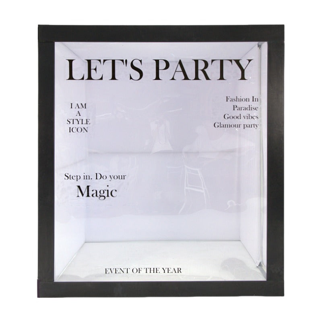 6.5x7.5ft Magazine Photo Booth Party Photo Box