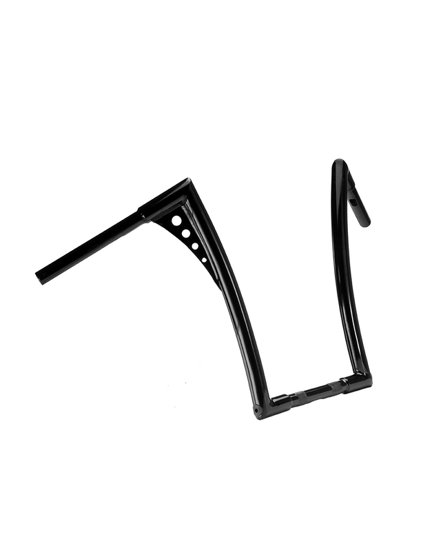 Viking Iron Born 12" Handlebar For Harley Sportster Forty Eight Gloss Black