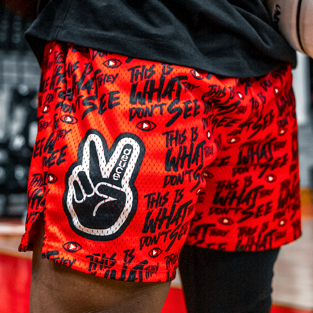 This is What They Don't See Deuce Mesh Shorts