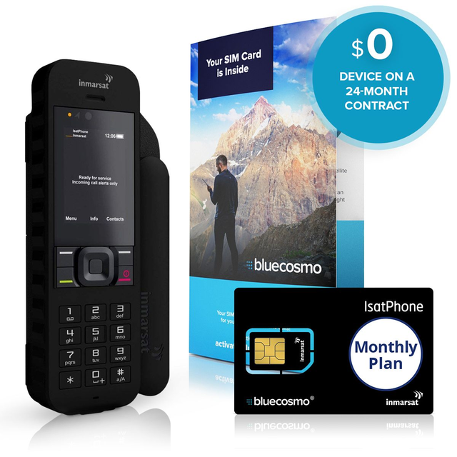 Inmarsat IsatPhone 2 Satellite Phone with Airtime Bundle