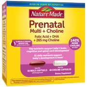 Prenatal Multi Softgels + Choline Capsules
