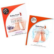 Exfoliation Foot Peel + Moisturizing Mask Bundle