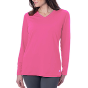 Women's Cooling V-Neck Long Sleeve T-Shirt - CLOSEOUT